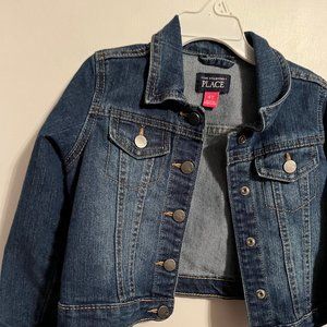 The Childrens Place Jean Jacket SZ 4T